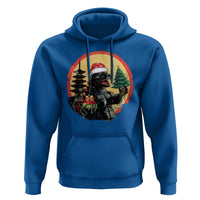 Funny Christmas Santa Godzilla Japanese Monster Hoodie