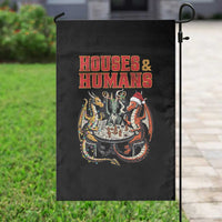 Funny Rpg Christmas Game Garden Flag Houses And Humans Tabletop Game Xmas Dragon - Wonder Print Shop