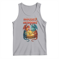Gaming Houses and Humans Tank Top Funny Rpg Parody Gamer - Wonder Print Shop
