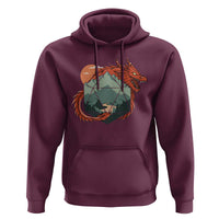 Funny Dragon Tabletop RPG Dice Game Hoodie