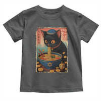 Cat Ramen Hanukkah Toddler T Shirt Japanese Kawaii Anime Chanukah Cat - Wonder Print Shop