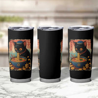 Cat Ramen Hanukkah Tumbler Cup Japanese Kawaii Anime Chanukah Cat - Wonder Print Shop