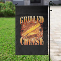 Grilled Cheese Garden Flag Food Lover Funny Gag Weird Meme 90s - Wonder Print Shop