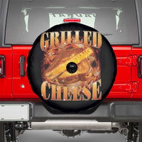Grilled Cheese Spare Tire Cover Food Lover Funny Gag Weird Meme 90s - Wonder Print Shop