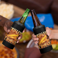 Grilled Cheese 4 in 1 Can Cooler Tumbler Food Lover Funny Gag Weird Meme 90s - Wonder Print Shop