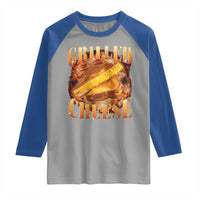 Grilled Cheese Raglan Shirt Food Lover Funny Gag Weird Meme 90s - Wonder Print Shop