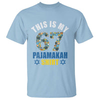 Funny 67 Hanukkah T Shirt This Is My 67 Pajamakah Gift - Wonder Print Shop