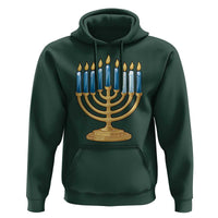 Funny 67 Hanukkah Hoodie Chanukah Menorah Sixth Seventh Night - Wonder Print Shop