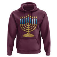 Funny 67 Hanukkah Hoodie Chanukah Menorah Sixth Seventh Night - Wonder Print Shop