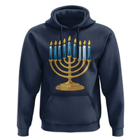 Funny 67 Hanukkah Hoodie Chanukah Menorah Sixth Seventh Night - Wonder Print Shop