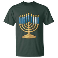 Funny 67 Hanukkah T Shirt Chanukah Menorah Sixth Seventh Night - Wonder Print Shop