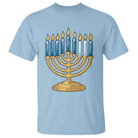 Funny 67 Hanukkah T Shirt Chanukah Menorah Sixth Seventh Night - Wonder Print Shop