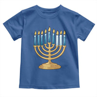 Funny 67 Hanukkah Toddler T Shirt Chanukah Menorah Sixth Seventh Night - Wonder Print Shop