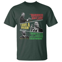 Martin Luther King MLK Quotes Black History Leaders T Shirt