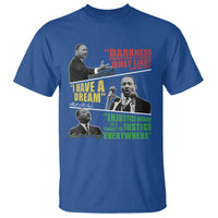 Martin Luther King MLK Quotes Black History Leaders T Shirt