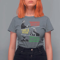 Martin Luther King MLK Quotes Black History Leaders T Shirt For Women