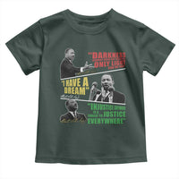 Martin Luther King MLK Quotes Black History Leaders Toddler T Shirt