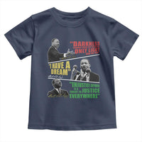 Martin Luther King MLK Quotes Black History Leaders Toddler T Shirt
