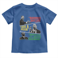 Martin Luther King MLK Quotes Black History Leaders Toddler T Shirt