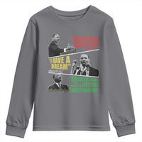 Martin Luther King MLK Quotes Black History Leaders Youth Sweatshirt