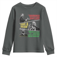 Martin Luther King MLK Quotes Black History Leaders Youth Sweatshirt