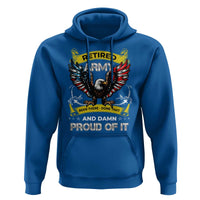 Retired Army Been There Done That And Damn Proud Of It Hoodie Veteran Bald Eagle American Flag