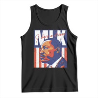 MLK Day I Have A Dream Tank Top Martin Luther King Vintage American Flag Black History Month