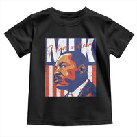 MLK Day I Have A Dream Toddler T Shirt Martin Luther King Vintage American Flag Black History Month