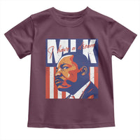 MLK Day I Have A Dream Toddler T Shirt Martin Luther King Vintage American Flag Black History Month
