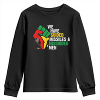 MLK Quotes We Have Guided Missiles And Misguided Men Youth Sweatshirt Dr Martin Luther King Jr