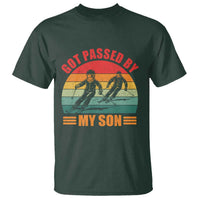 Funny Skiing Ski Dad T Shirt Got Passed By My Son Retro Vintage - Wonder Print Shop