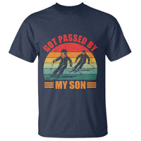 Funny Skiing Ski Dad T Shirt Got Passed By My Son Retro Vintage - Wonder Print Shop
