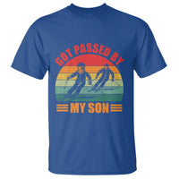 Funny Skiing Ski Dad T Shirt Got Passed By My Son Retro Vintage - Wonder Print Shop
