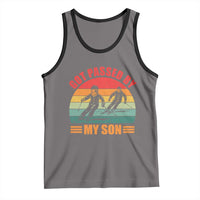 Funny Skiing Ski Dad Tank Top Got Passed By My Son Retro Vintage - Wonder Print Shop