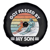 Funny Ski Dad Spare Tire Cover Got Passed By My Son Retro Vintage - Wonder Print Shop