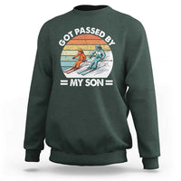 Funny Ski Dad Sweatshirt Got Passed By My Son Retro Vintage - Wonder Print Shop