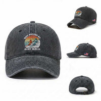 Funny Ski Dad Washed Cotton Baseball Cap Got Passed By My Son Retro Vintage