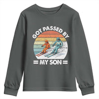 Funny Ski Dad Youth Sweatshirt Got Passed By My Son Retro Vintage - Wonder Print Shop