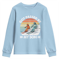 Funny Ski Dad Youth Sweatshirt Got Passed By My Son Retro Vintage - Wonder Print Shop