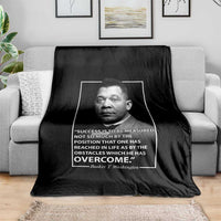 Booker Taliaferro Washington Throw Blanket Success Is To Be Measured Not So Much By The Position That One Has Reached