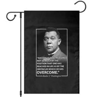 Booker Taliaferro Washington Garden Flag Success Is To Be Measured Not So Much By The Position That One Has Reached