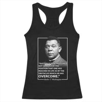 Booker Taliaferro Washington Racerback Tank Top Success Is To Be Measured Not So Much By The Position That One Has Reached