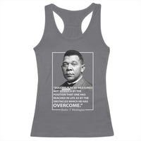 Booker Taliaferro Washington Racerback Tank Top Success Is To Be Measured Not So Much By The Position That One Has Reached