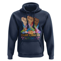 Funny All Cancer Awareness Hoodie Fight Cancer In All Colors Colorful Ribbon