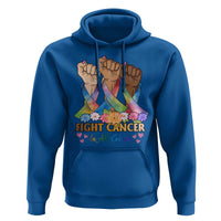 Funny All Cancer Awareness Hoodie Fight Cancer In All Colors Colorful Ribbon