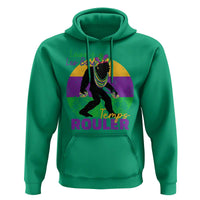Funny Bigfoot Mardi Gras Hoodie Laissez Les Bons Temps Rouler Bald Cypress