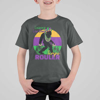 Funny Bigfoot Mardi Gras T Shirt For Kid Laissez Les Bons Temps Rouler Bald Cypress