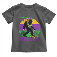 Funny Bigfoot Mardi Gras Toddler T Shirt Laissez Les Bons Temps Rouler Bald Cypress