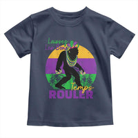 Funny Bigfoot Mardi Gras Toddler T Shirt Laissez Les Bons Temps Rouler Bald Cypress