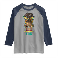2025 And I Still Dream Like King MLK Day Raglan Shirt Messy Bun Black History Month
